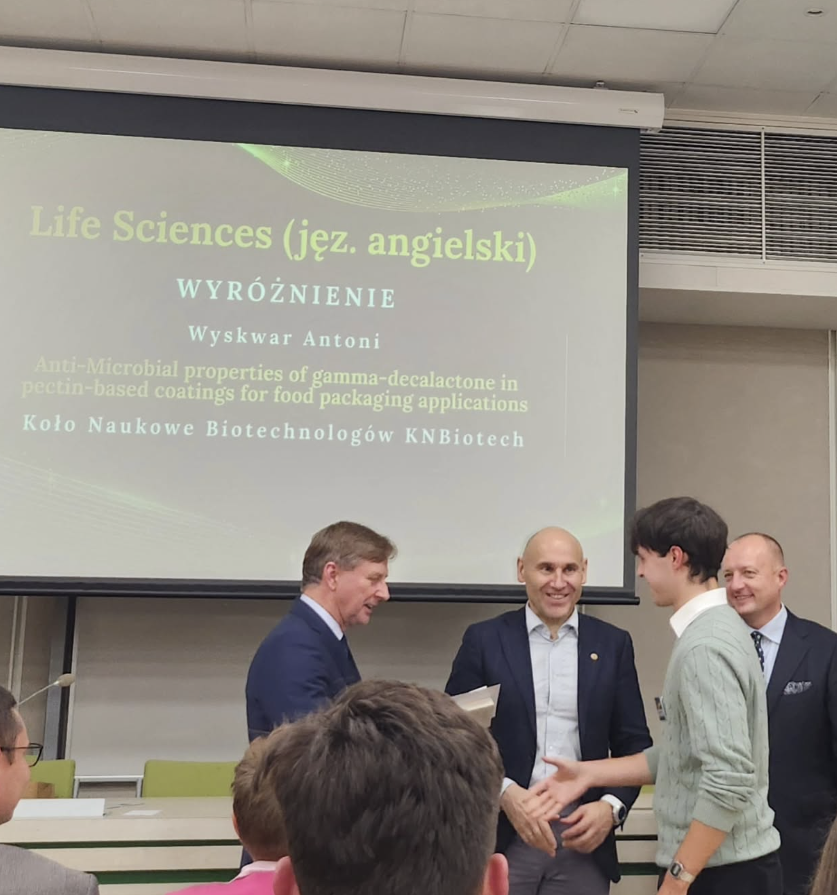 Prezentacja członków KNBiotech podczas PDKN 2025