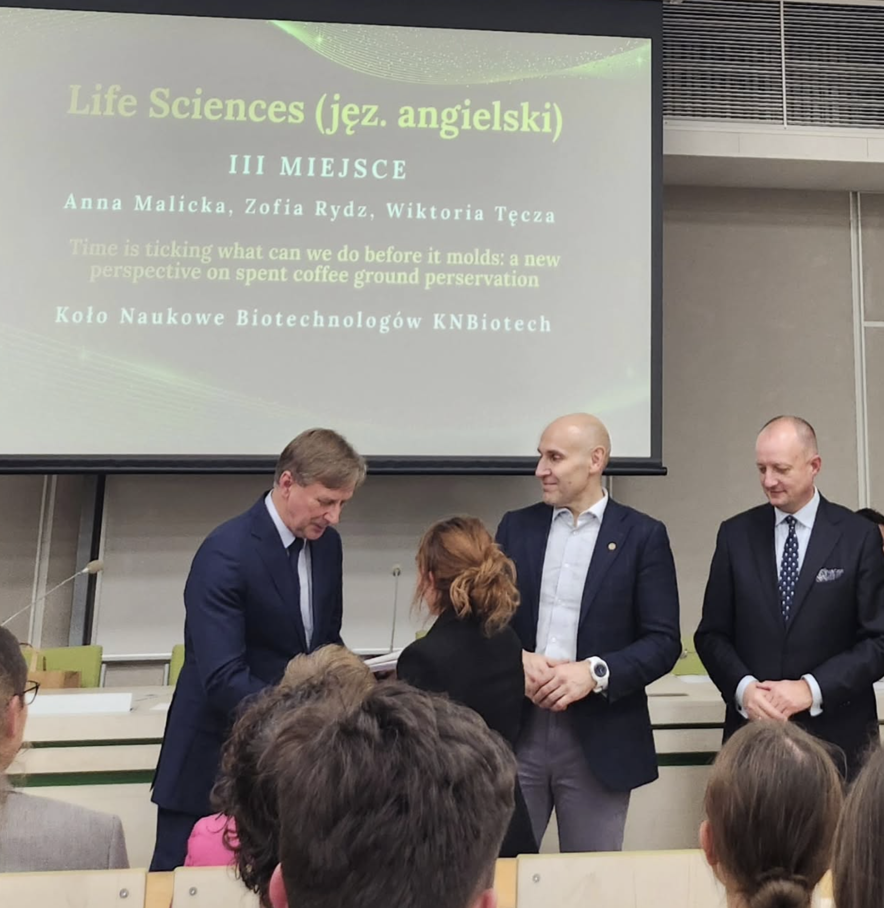 Prezentacja członków KNBiotech podczas PDKN 2025